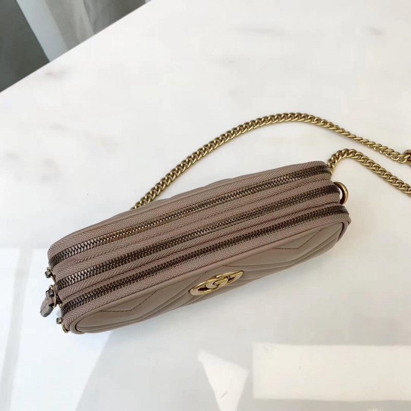 Replica Gucci Gg Marmont Mini Chain Bag 546581 - Image 4