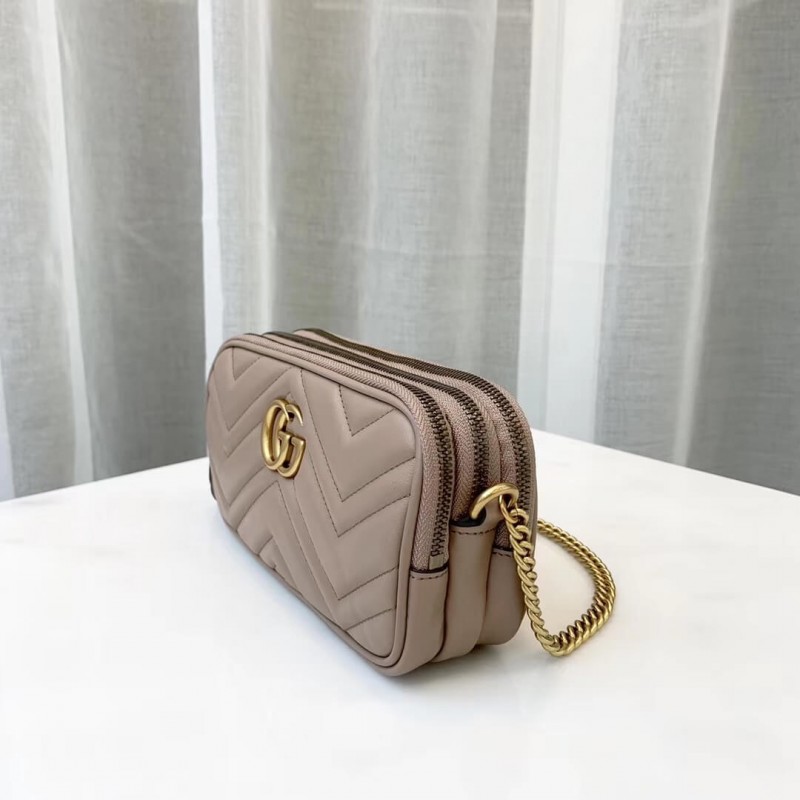 Replica Gucci Gg Marmont Mini Chain Bag 546581 - Image 6