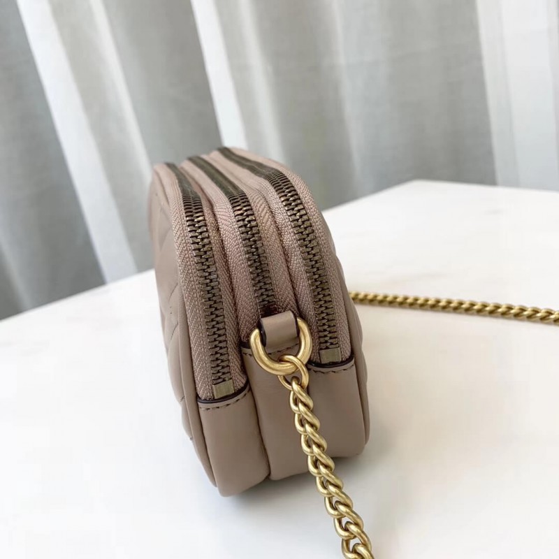 Replica Gucci Gg Marmont Mini Chain Bag 546581 - Image 9