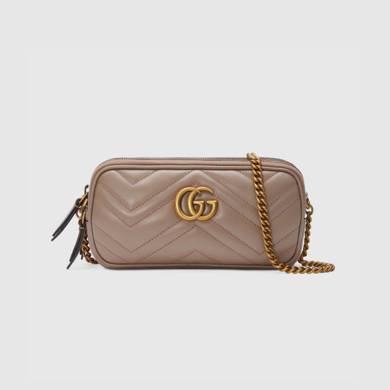 Replica Gucci Gg Marmont Mini Chain Bag 546581