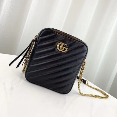 Alternative view of Replica Gucci Gg Marmont Mini Shoulder Bag 550155