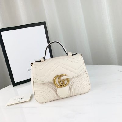 Alternative view of Replica Gucci Gg Marmont Mini Top Handle Bag 547260