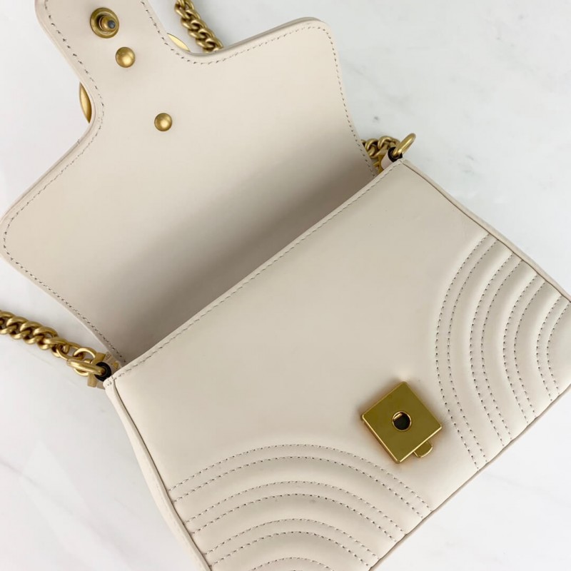 Replica Gucci Gg Marmont Mini Top Handle Bag 547260 - Image 7