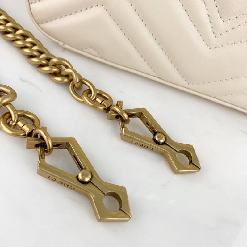 Replica Gucci Gg Marmont Mini Top Handle Bag 547260 - Image 9