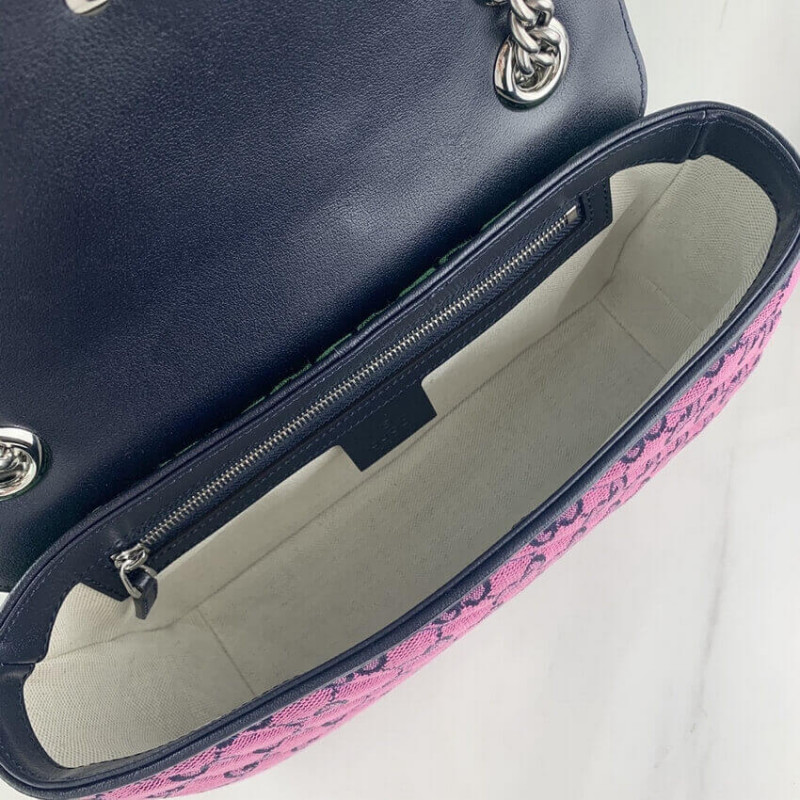 Replica Gucci Gg Marmont Multicolour Small Shoulder Bag 443497 - Image 11