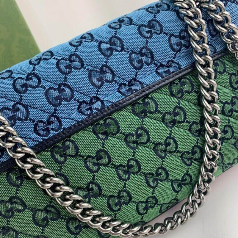 Replica Gucci Gg Marmont Multicolour Small Shoulder Bag 443497 - Image 10