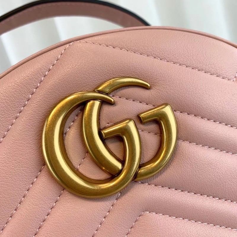 Replica Gucci Gg Marmont Quilted Leather Backpack 476671 - Image 7