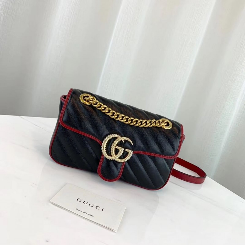 Replica Gucci Gg Marmont Small Shoulder Bag 446744 - Image 2