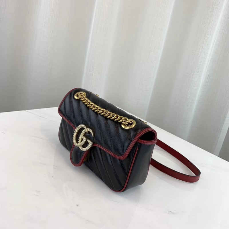 Replica Gucci Gg Marmont Small Shoulder Bag 446744 - Image 3