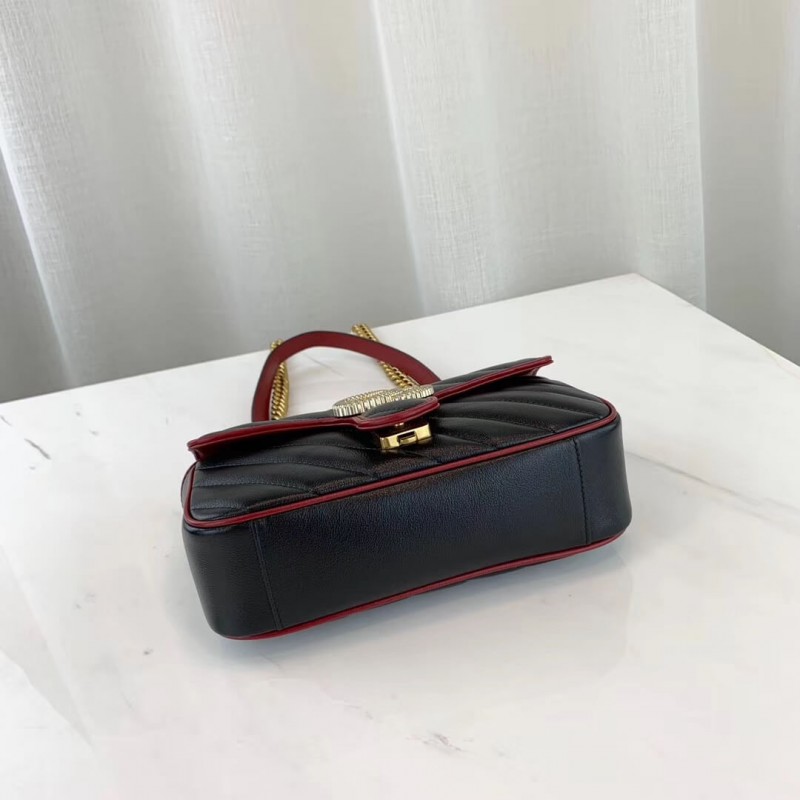 Replica Gucci Gg Marmont Small Shoulder Bag 446744 - Image 5