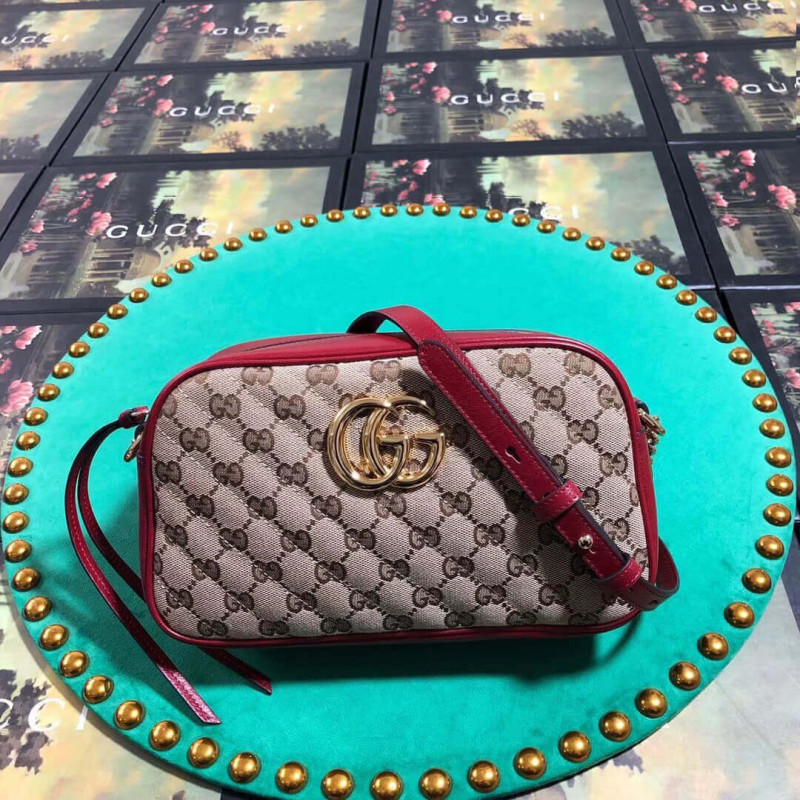 Replica Gucci Gg Marmont Small Shoulder Bag 447632 - Image 3