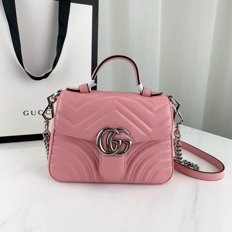 Replica Gucci Gg Marmont Top Handle Bag 22Cm 547260 - Image 3