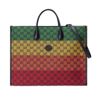 Replica Gucci Gg Multicolour Large Tote Bag 659980