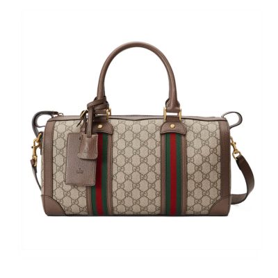 Replica Gucci Gg Small Duffel Bag With Web 645017