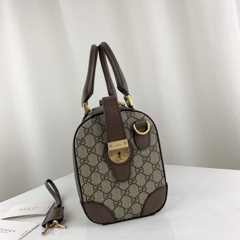 Replica Gucci Gg Small Duffel Bag With Web 645017 - Image 8