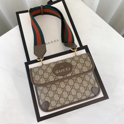 Alternative view of Replica Gucci Gg Supreme 489617 Coffee