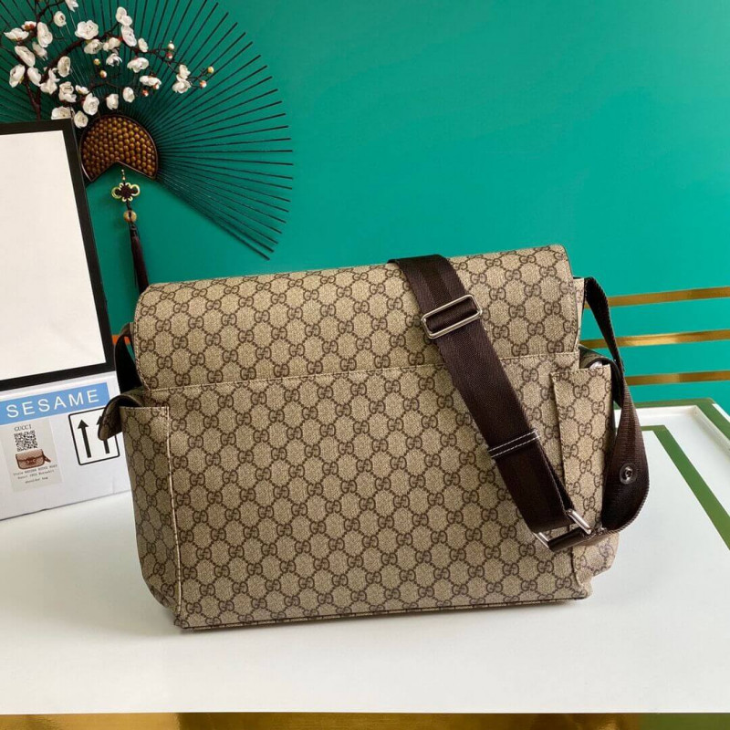 Replica Gucci Gg Supreme Baby Diaper Bag 211131 - Image 4