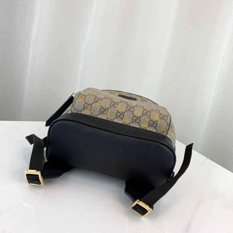 Replica Gucci Gg Supreme Bees Backpack 427042 - Image 5