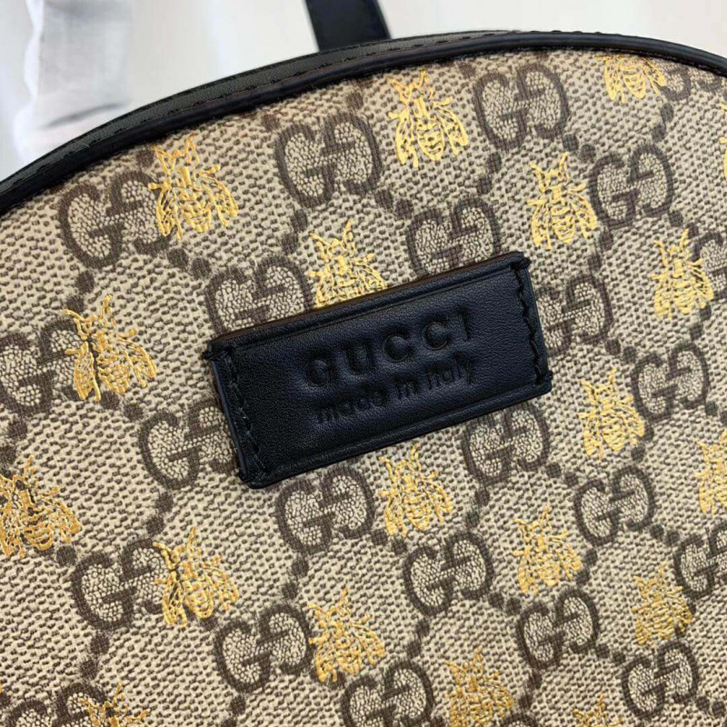 Replica Gucci Gg Supreme Bees Backpack 427042 - Image 7