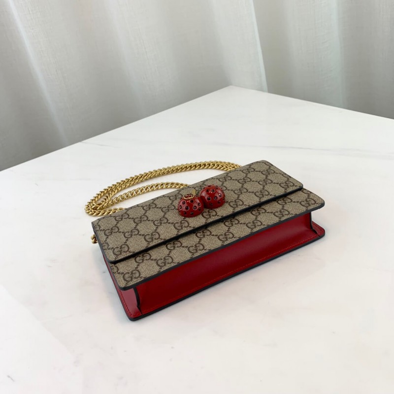 Replica Gucci Gg Supreme Mini Bag With Cherries Mm 481290 - Image 3