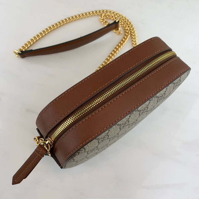 Replica Gucci Gg Supreme Mini Chain Bag 409535 - Image 6