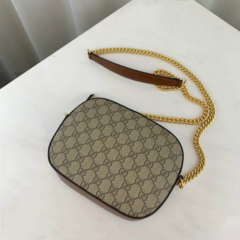Replica Gucci Gg Supreme Mini Chain Bag 409535 - Image 7