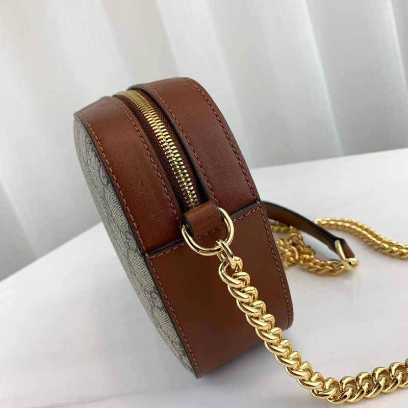 Replica Gucci Gg Supreme Mini Chain Bag 409535 - Image 8