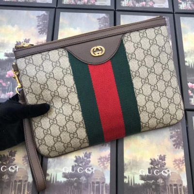 Alternative view of Replica Gucci Gg Supreme Pouch 449479