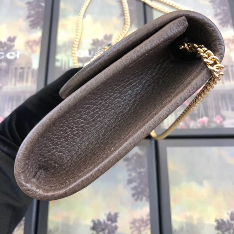 Replica Gucci Gg Supreme Rajah Mini Bag 573797 Coffee - Image 5