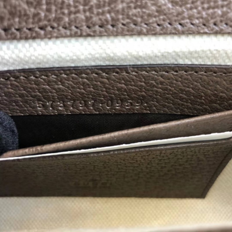 Replica Gucci Gg Supreme Rajah Mini Bag 573797 Coffee - Image 8
