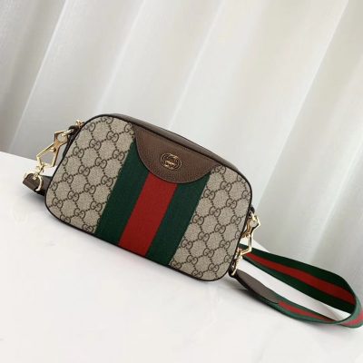 Replica Gucci Gg Supreme Shoulder Bag 575073 Coffee