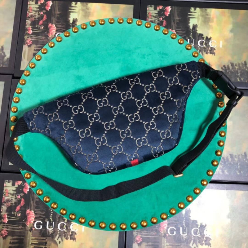 Replica Gucci Gg Velvet Belt Bag 574968 - Image 5