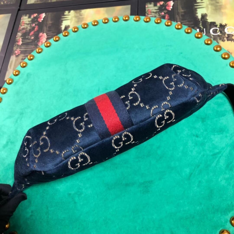 Replica Gucci Gg Velvet Belt Bag 574968 - Image 6