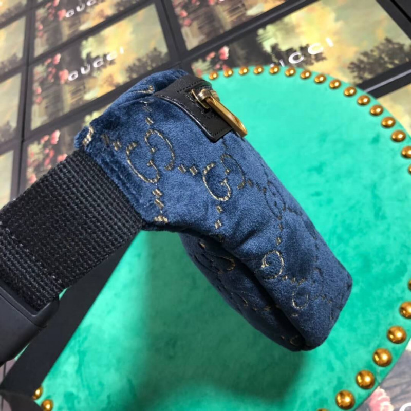 Replica Gucci Gg Velvet Belt Bag 574968 - Image 7