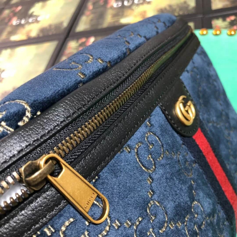 Replica Gucci Gg Velvet Belt Bag 574968 - Image 9