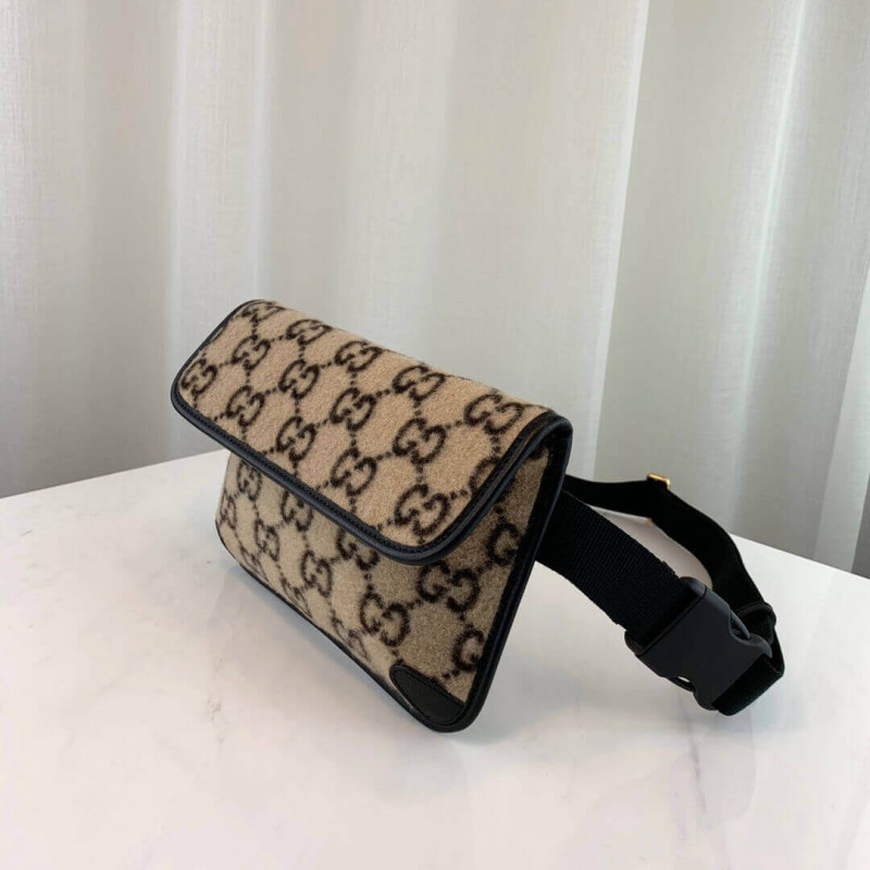 Replica Gucci Gg Wool Belt Bag 598181 - Image 3