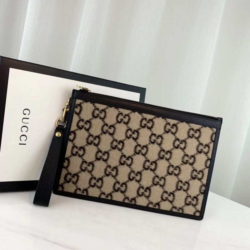 Replica Gucci Gg Wool Pouch 597627 - Image 2