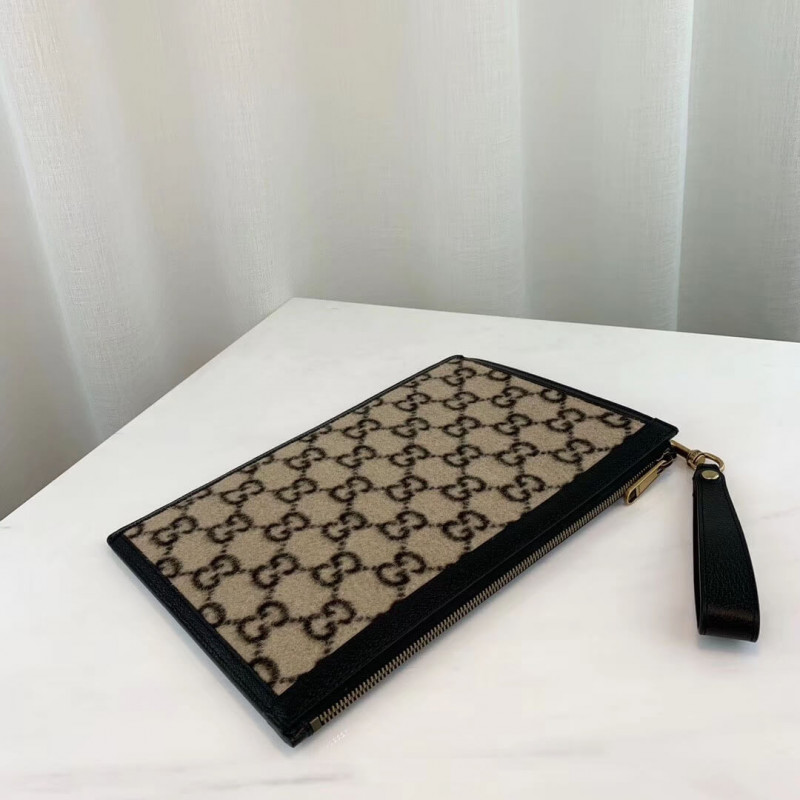 Replica Gucci Gg Wool Pouch 597627 - Image 4