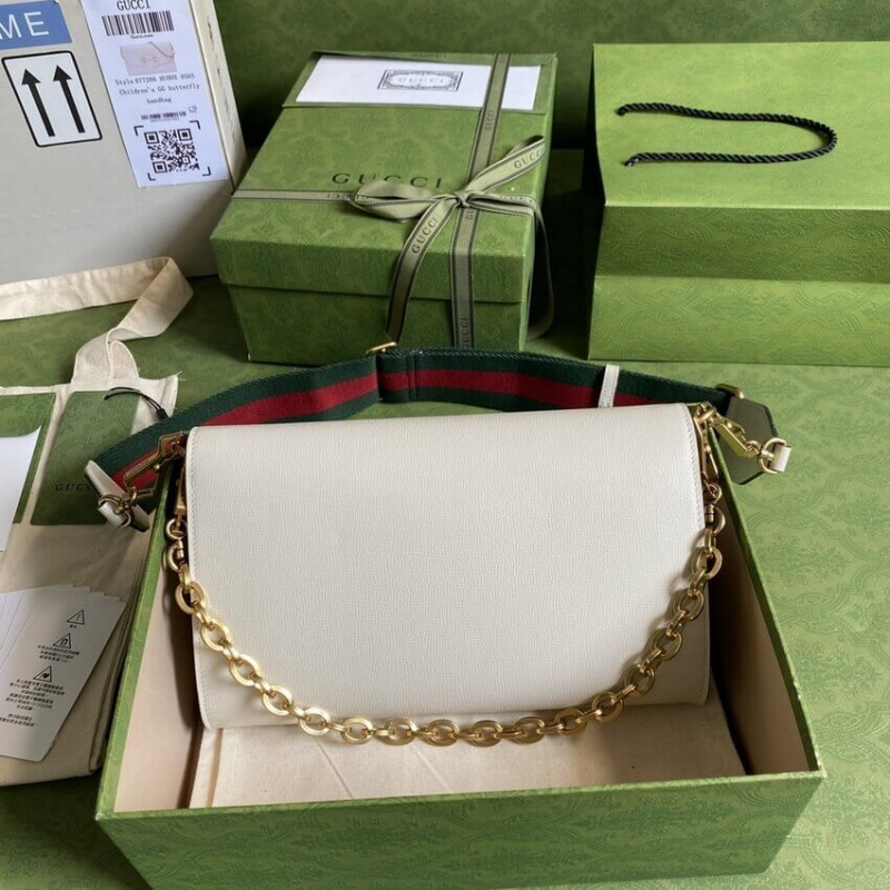 Replica Gucci Horsebit 1955 Leather Small Bag 677286 - Image 6