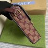 Best Replicas Bags - Gucci Horsebit 1955 Mini Bag 625615 in Burgundy GG Canvas Top Quality Louis Vuitton LV Replica Bags On Sales