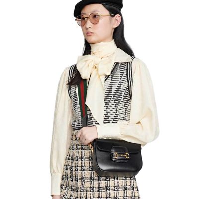 Alternative view of Replica Gucci Horsebit 1955 Mini Bag 658574