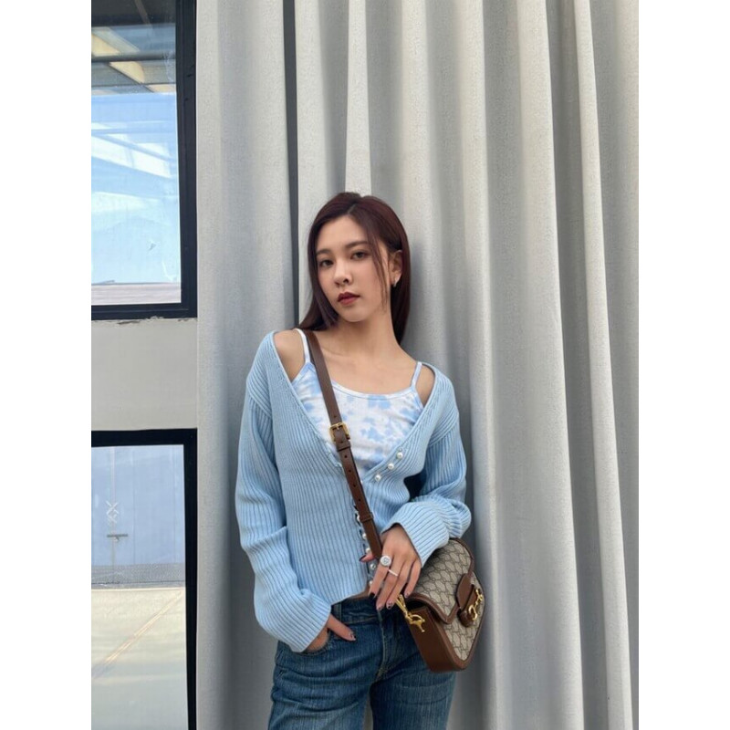 Replica Gucci Horsebit 1955 Mini Bag In Gg Supreme 658574 - Image 4