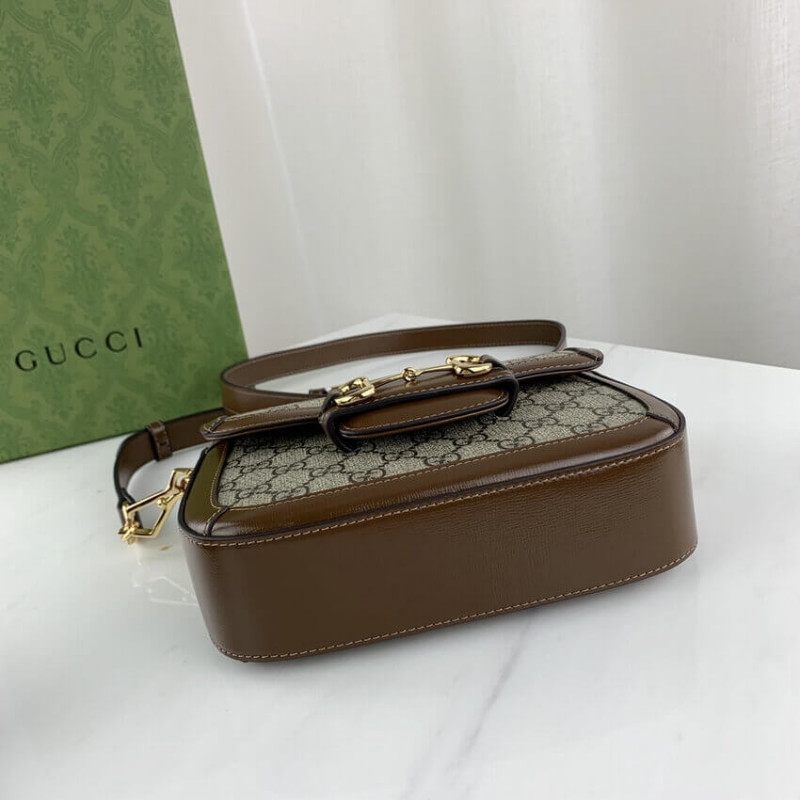 Replica Gucci Horsebit 1955 Mini Bag In Gg Supreme 658574 - Image 10