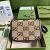 Best Replicas Bags - Gucci Horsebit 1955 Shoulder Bag with Jumbo GG 602204 Top Quality Louis Vuitton LV Replica Bags On Sales