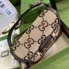 Best Replicas Bags - Gucci Horsebit 1955 Shoulder Bag with Jumbo GG 602204 Top Quality Louis Vuitton LV Replica Bags On Sales