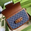 Best Replicas Bags - Gucci Horsebit 1955 Small Bag 602204 in Blue Denim Top Quality Louis Vuitton LV Replica Bags On Sales