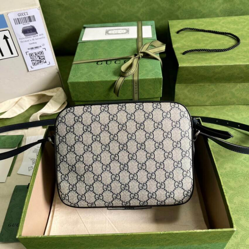 Replica Gucci Horsebit 1955 Small Bag In Blue 645454 - Image 3
