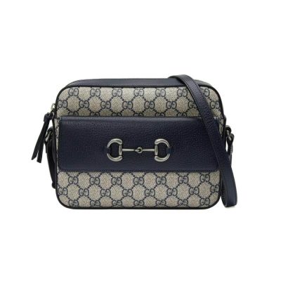 Replica Gucci Horsebit 1955 Small Bag In Blue 645454