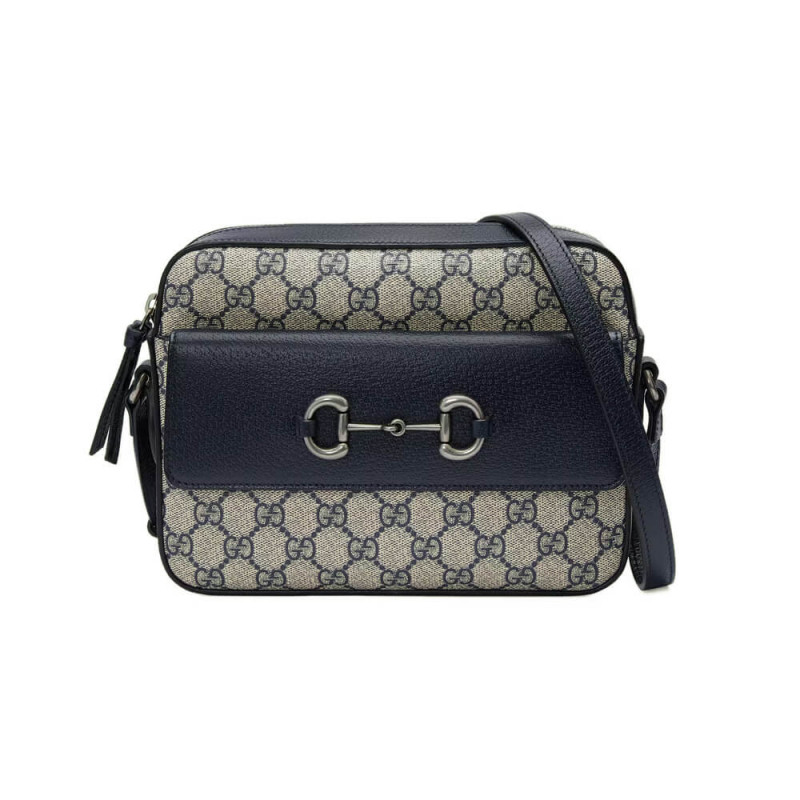 Replica Gucci Horsebit 1955 Small Bag In Blue 645454