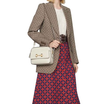 Alternative view of Replica Gucci Horsebit 1955 Small Leather Shoulder Bag 645454